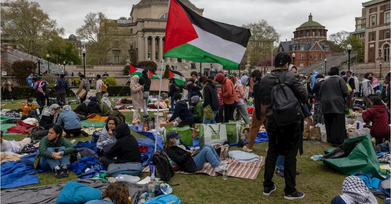 Pro-Palestinian Columbia Student Protests Continue Despite Arrests, Suspensions