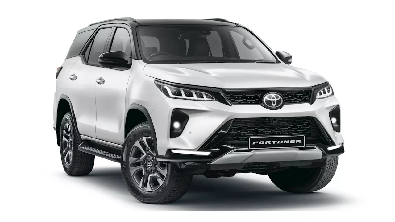 This is the new, mildly-electrified Toyota Fortuner