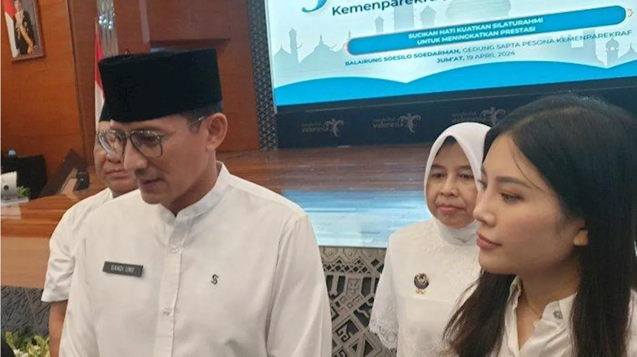 Menparekraf Sandiaga Uno Ingatkan Wisatawan Untuk Waspadai Erupsi Gunung Ruang