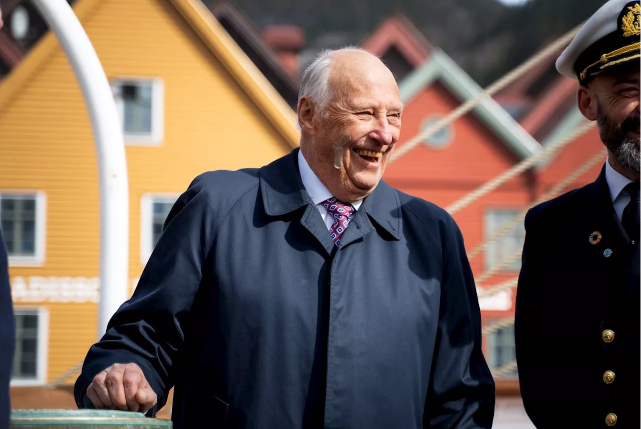 Kongen er tilbake på jobb fra mandag