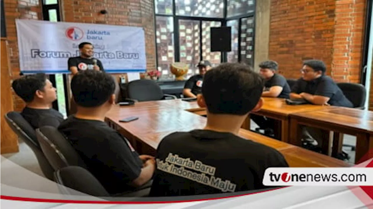 Forum Jakarta Baru Bawa Misi Tingkatkan Kualitas SDM Menuju Jakarta Kota Global