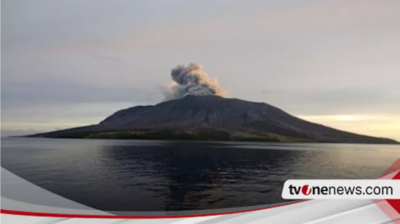 Potret-potret Kondisi Terkini Gunung Ruang, Begini Potensi Tsunami hingga Dampak Letusannya