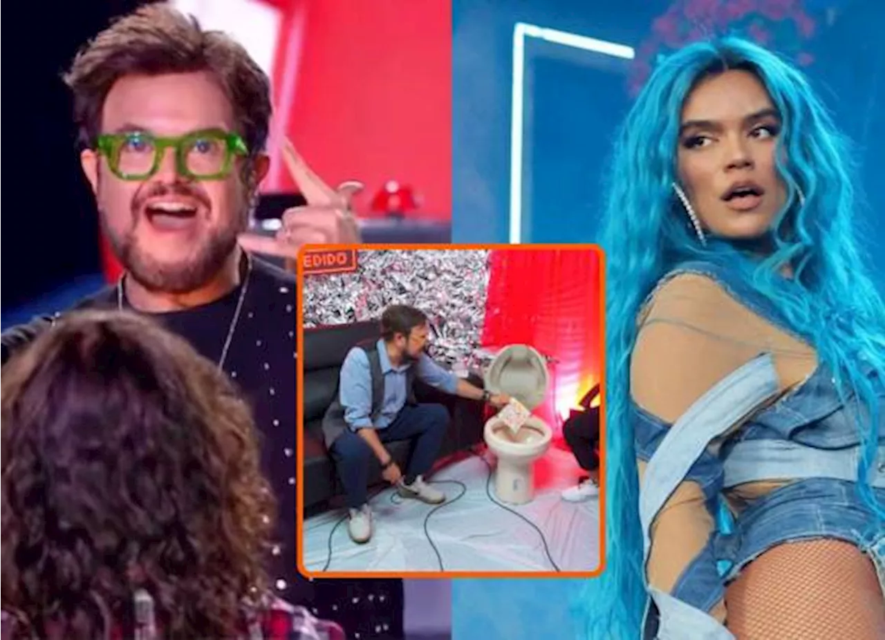 ‘No me entra, porque no me identifico’... Alex Syntek lanza al inodoro el disco ‘Mañana será bonito’ de Karol G