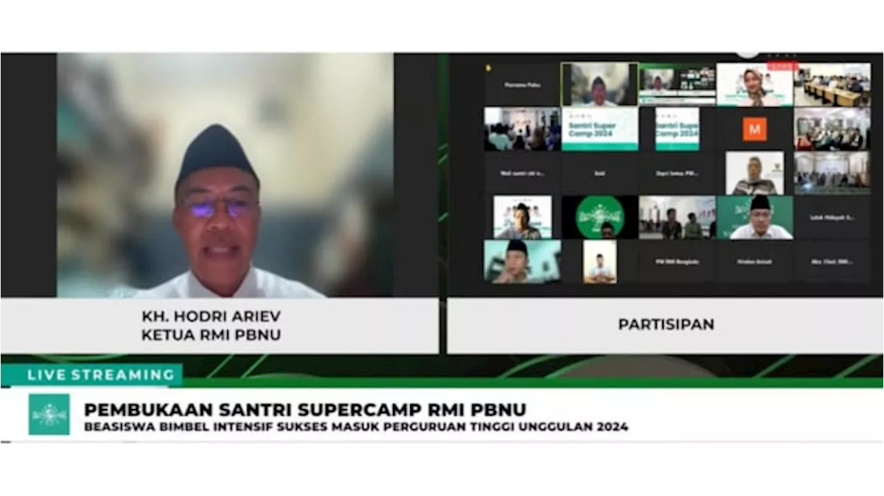 Langkah PBNU Persiapkan Santri Sukses Masuk PTN Favorit