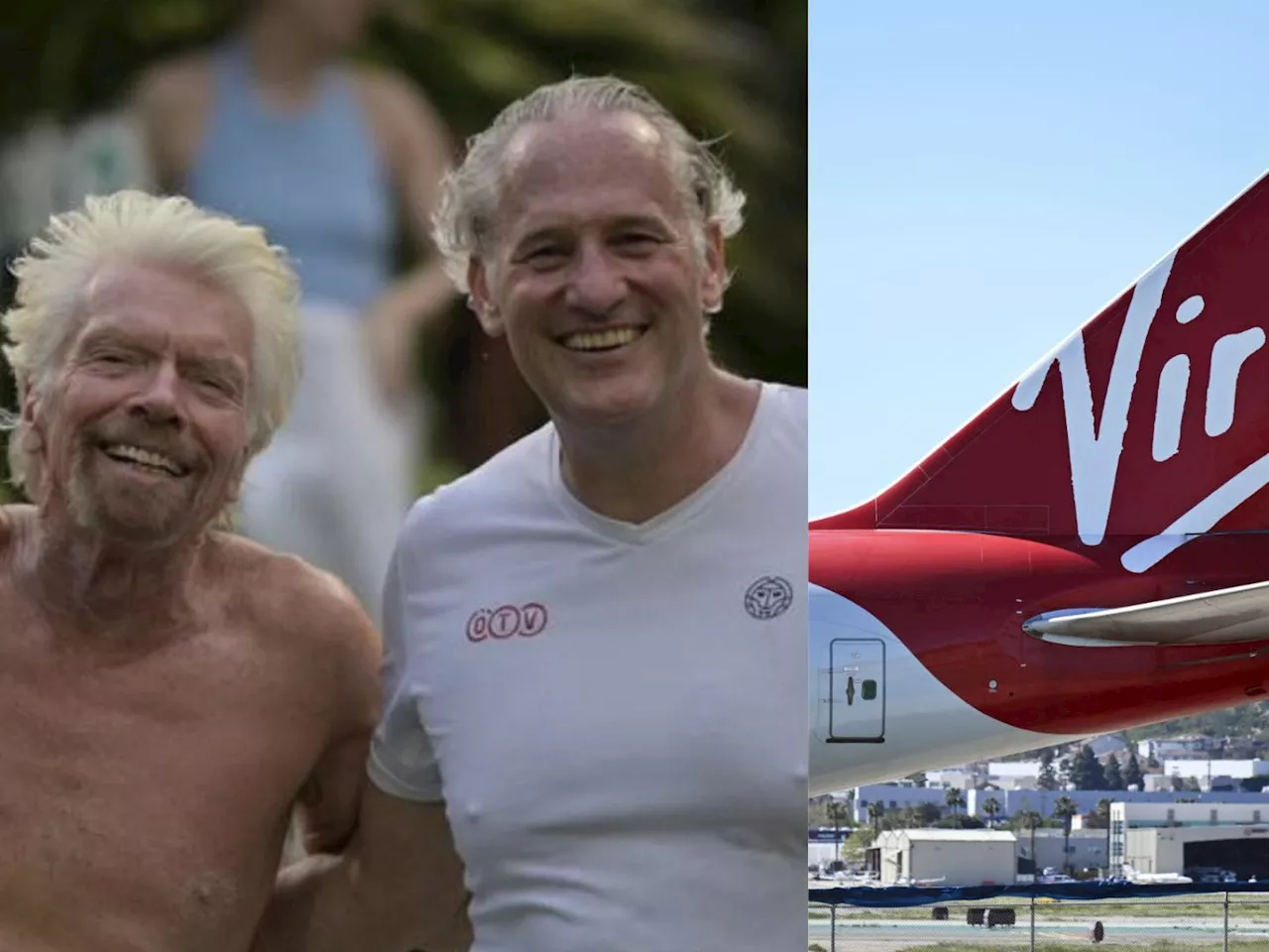 Vorarlberger Unternehmer Martin Ohneberg trifft Milliardär Richard Branson