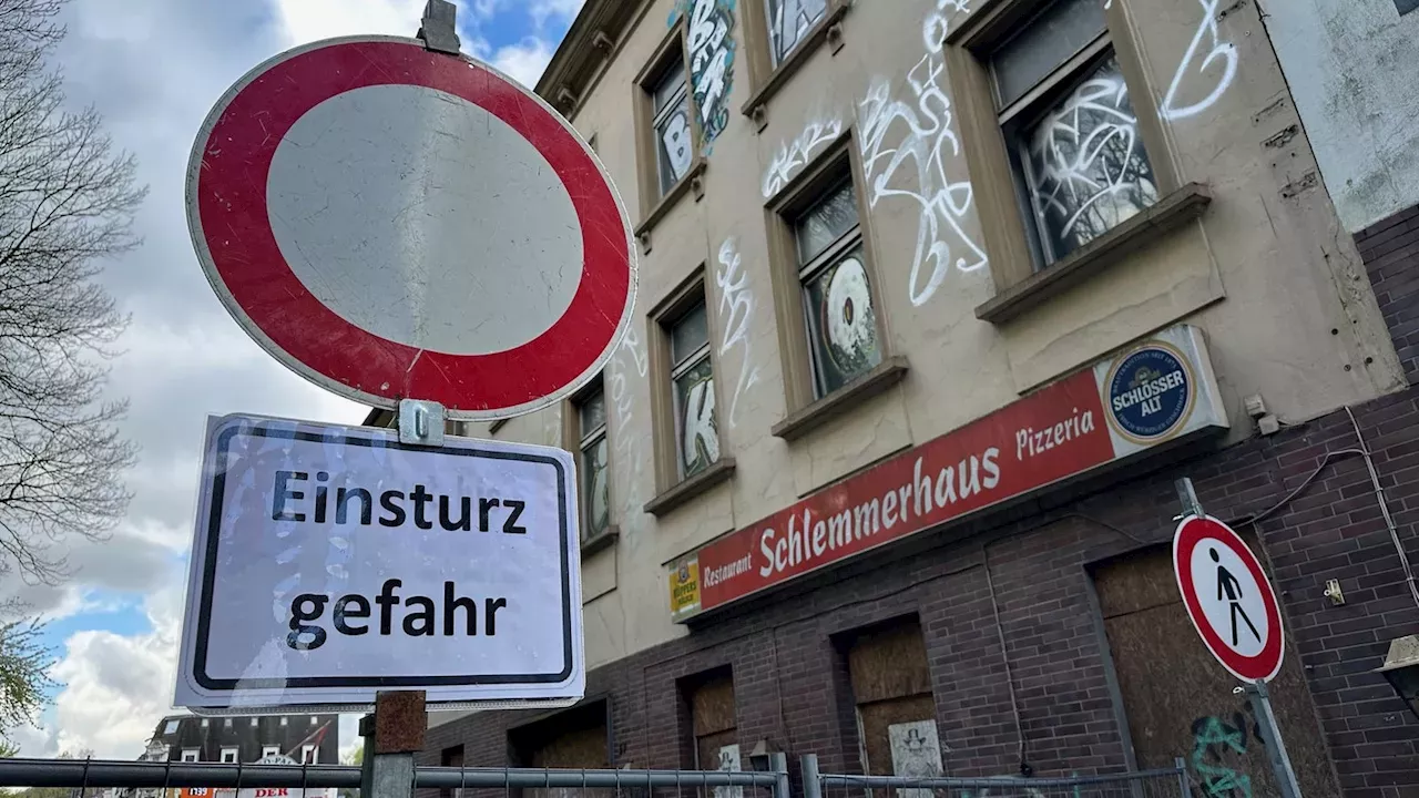 Einsturzgefährdetes Haus: Straßensperrung In Wuppertal Bleibt Bestehen ...