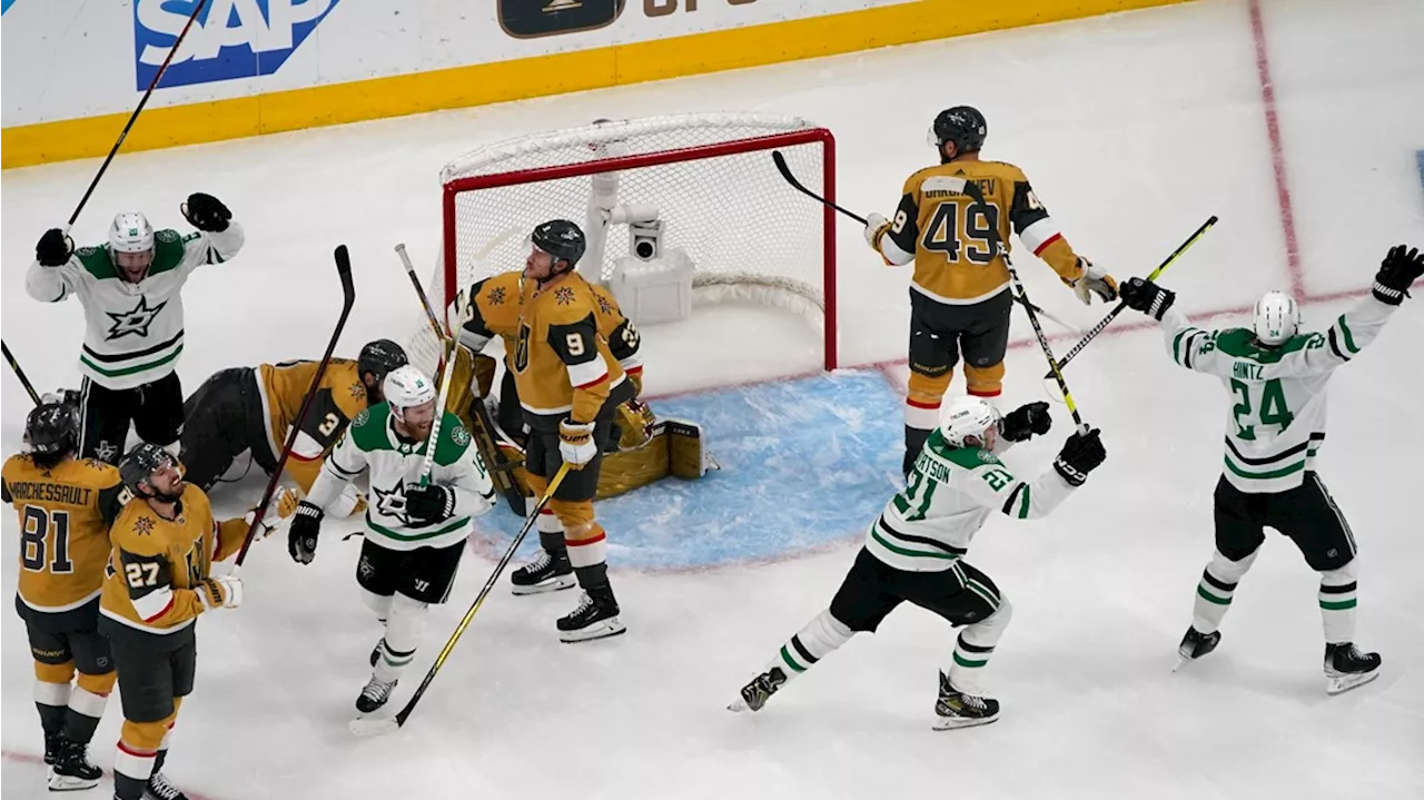 Here's the full Dallas Stars vs. Vegas Knights first round playoff schedule