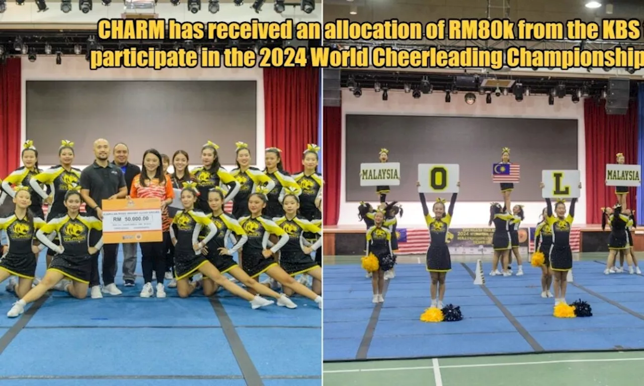 M'sian Cheerleading Squad Given RM80k Allocation to Represent M'sia in Cheerleading Championship in USA