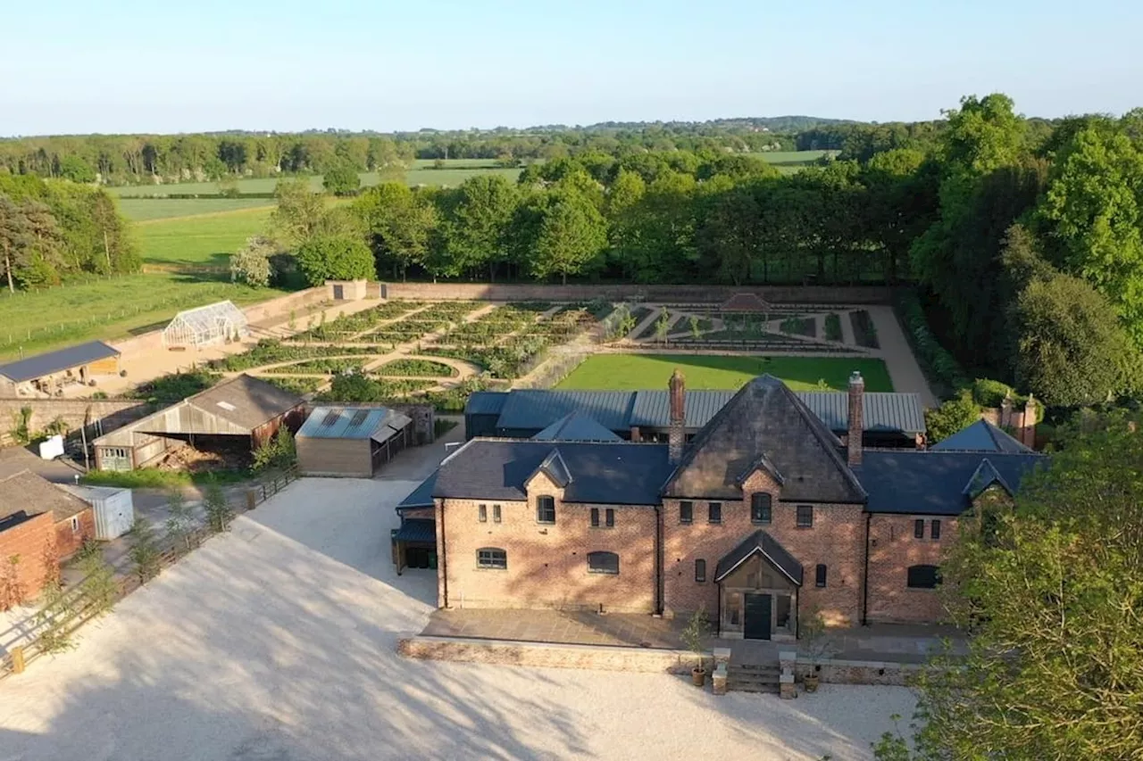 How a former stables has been transformed into the ultimate party house and stunning walled garden