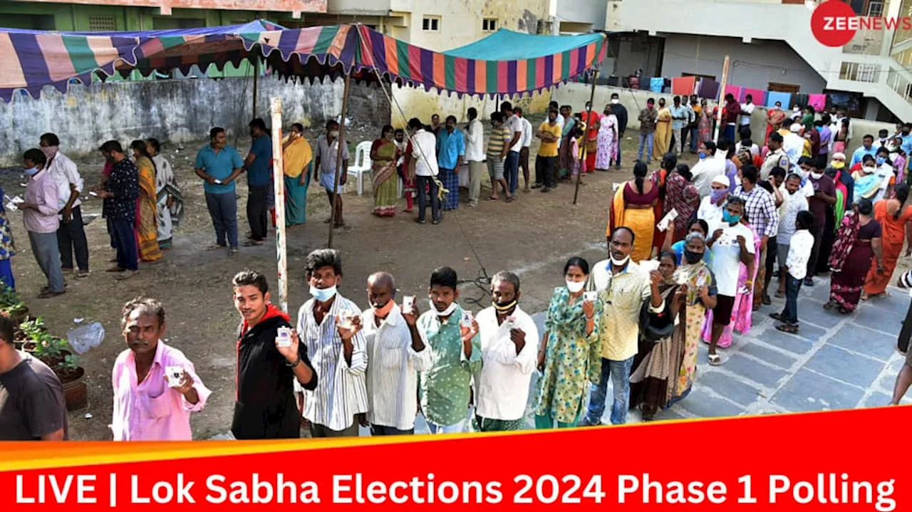 Lok Sabha Elections 2024 Phase 1 Polling: Voting Begins For 102 Seats