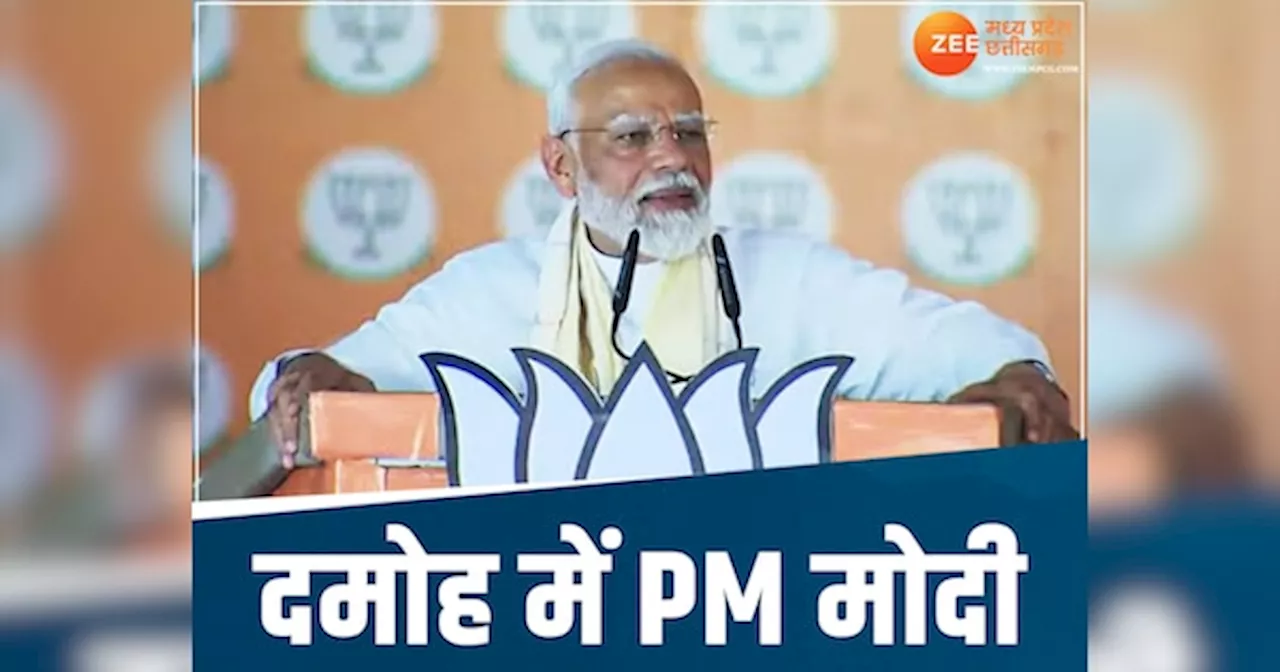 MP News: दमोह में PM मोदी की विशाल रैली, पाक-इंडी गठबंधन पर बरसे, पढ़ें भाषण की बड़ी बातें