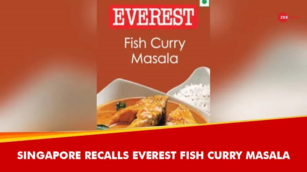 Singapore Recalls Indias Everest Fish Curry Masala Over Presence Of Ethylene Oxide Pesticide