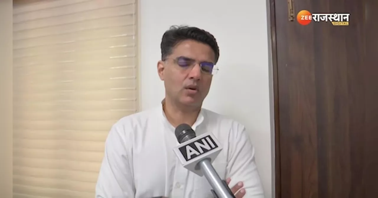 Sachin Pilot ने दिया बड़ा बयान-चार महिनों में BJP जनता के बीच प्रभाव नहीं डाल पाई