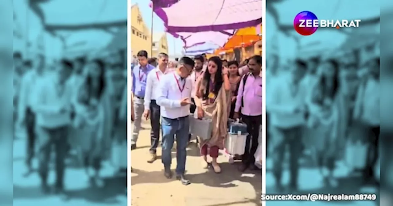 Video: ग्रहस्थ जीवन में जाने से पहले निभाई लोकतंत्र की प्रतिज्ञा, नैनीताल में दूल्हा-दुल्हन ने डाला वोट