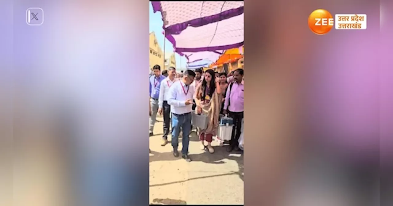 Viral Video: सहारनपुर की मतदान अधिकारी ईशा अरोरा का वीडियो हुआ वायरल, सोशल मीडिया पर कमेंट्स की बाढ़