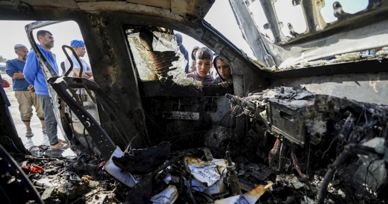 Israeli Airstrike Kills Aid Workers, Halts Food Aid to Gaza