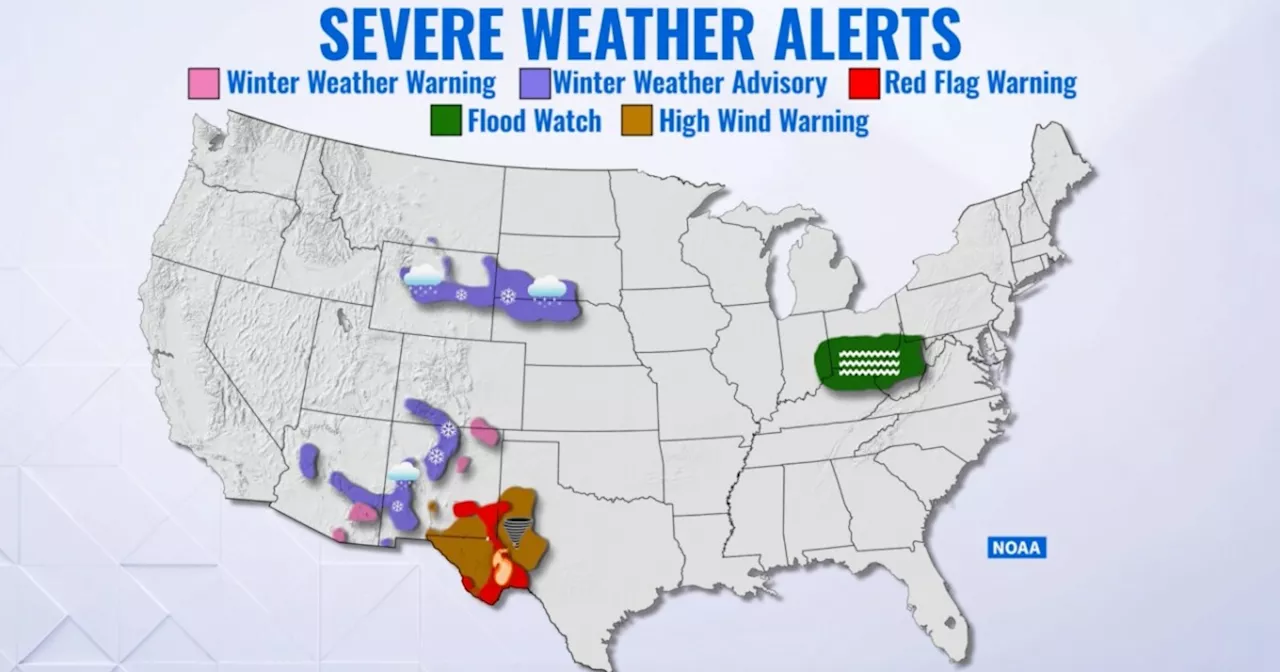 Millions of People in the U.S. Bracing for Severe Weather