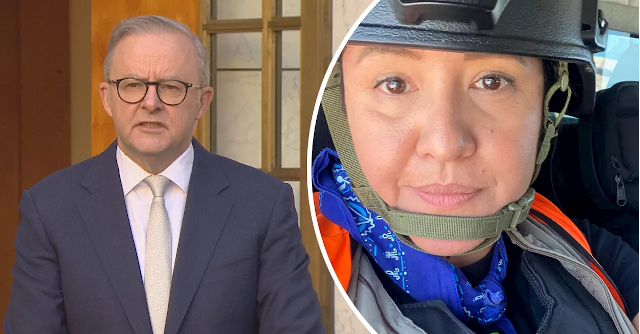 Anthony Albanese confirms discussion with Israeli Prime Minister over death of Australian aid worker