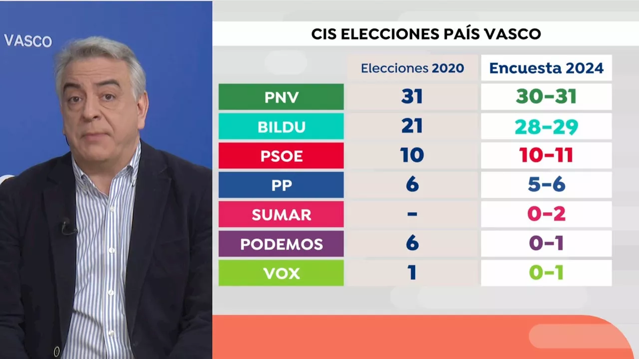 Javier de Andrés, candidato del PP en País Vasco: 'Tezanos es un activista demoscópico'