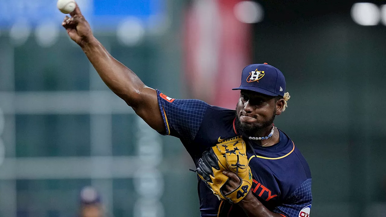 No fooling around: Astros starting pitcher Ronel Blanco throws franchise's 17th no-hitter