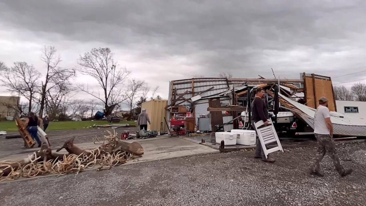 Severe weather tears through Ohio, Kentucky, Indiana