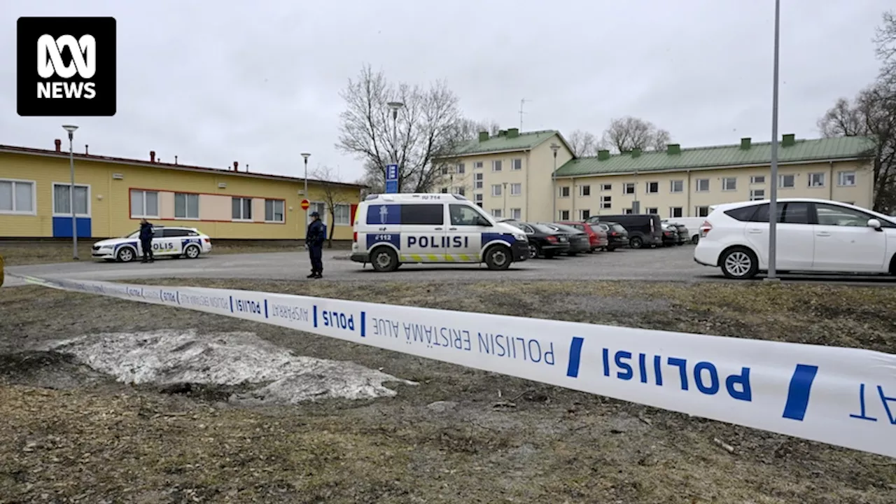 One child killed, two wounded in Finland school shooting, 12-year-old suspect in custody