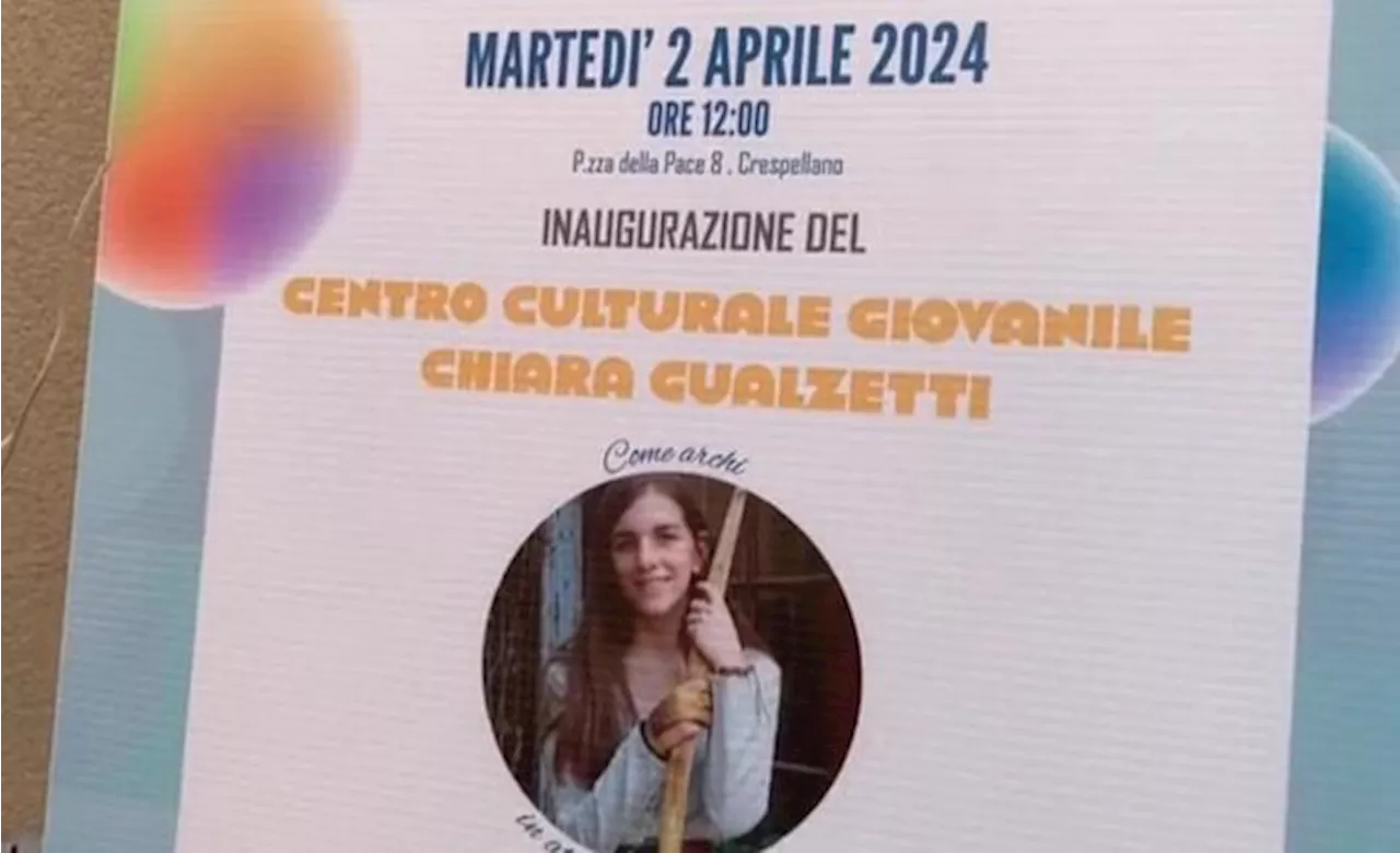 Apre il centro 'Chiara Gualzetti', contro le violenze