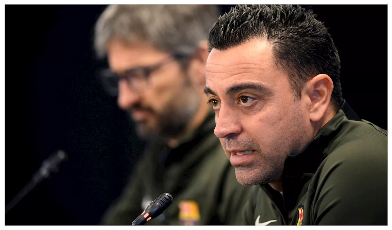 Xavi le pone tres condiciones al Barcelona para seguir en el banquillo