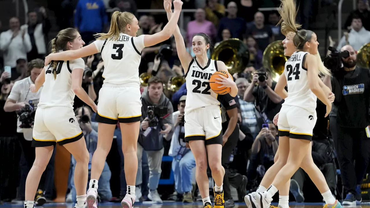 After beating the Hornets, Celtics intently watch TV coverage of Caitlin Clark leading Iowa past LSU