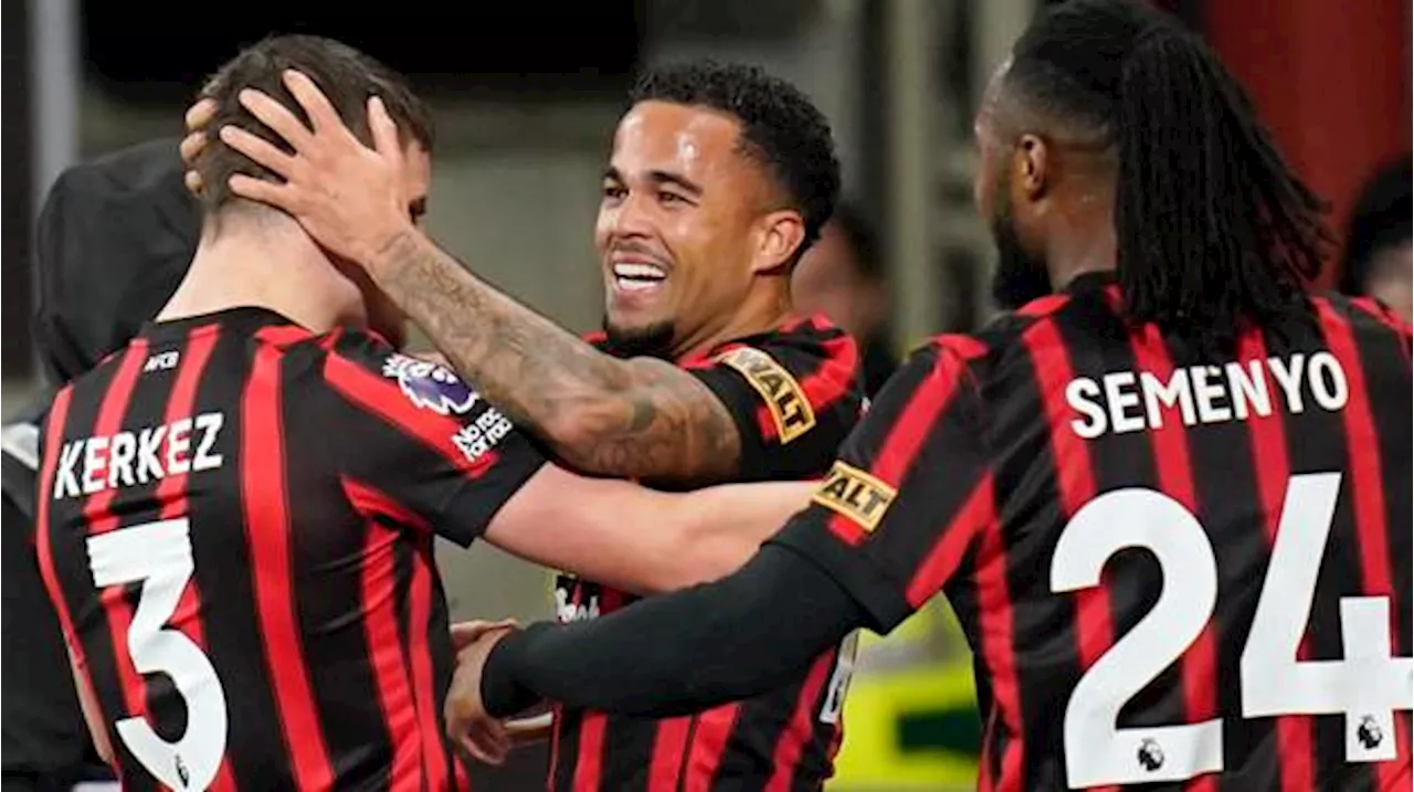 Bournemouth continue unbeaten run with win against Crystal Palace