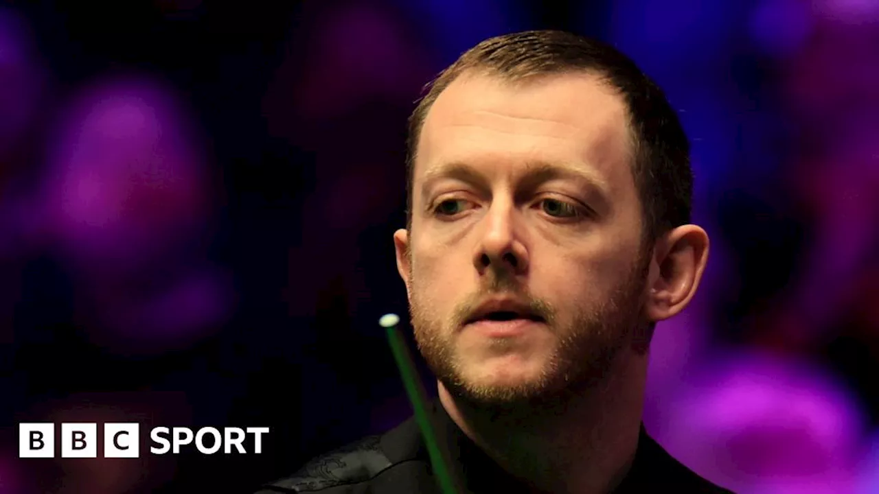 Tour Championship: Mark Allen advances past John Higgins with hard-fought win