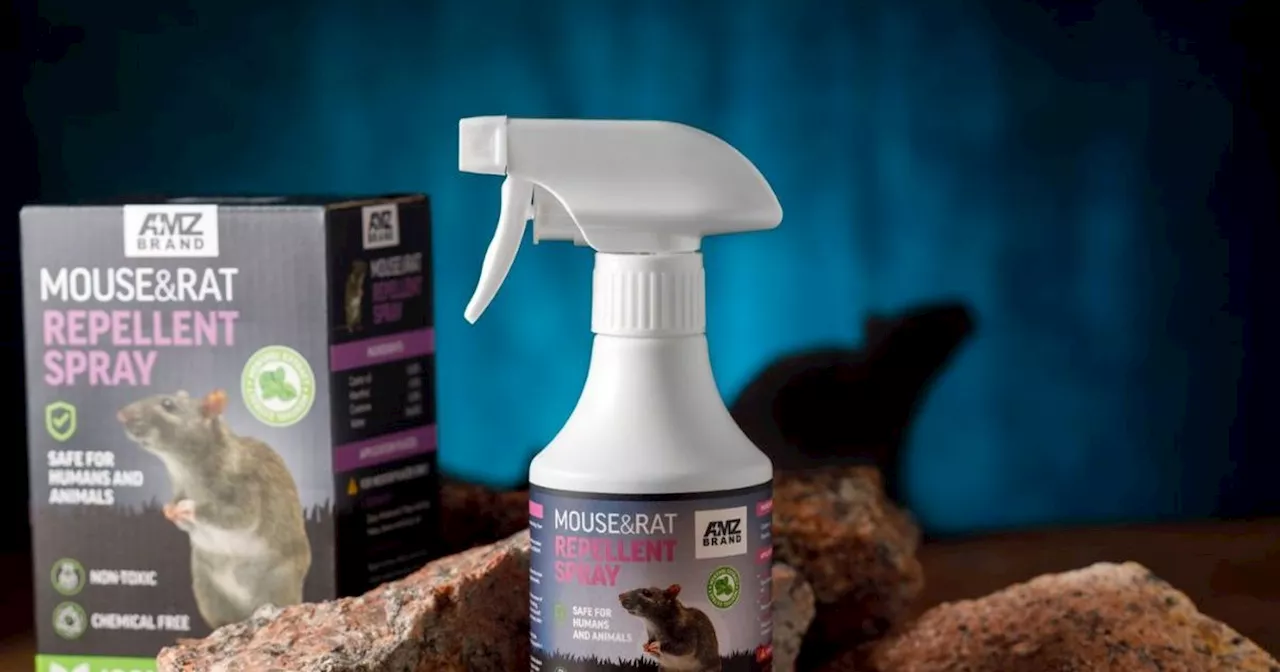 All-Natural Spray Keeps Rats and Mice Out of Homes