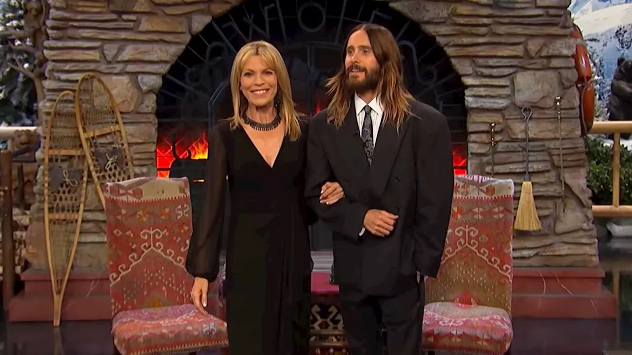 Jared Leto Celebrates April Fool's Day as 'Wheel of Fortune' Host