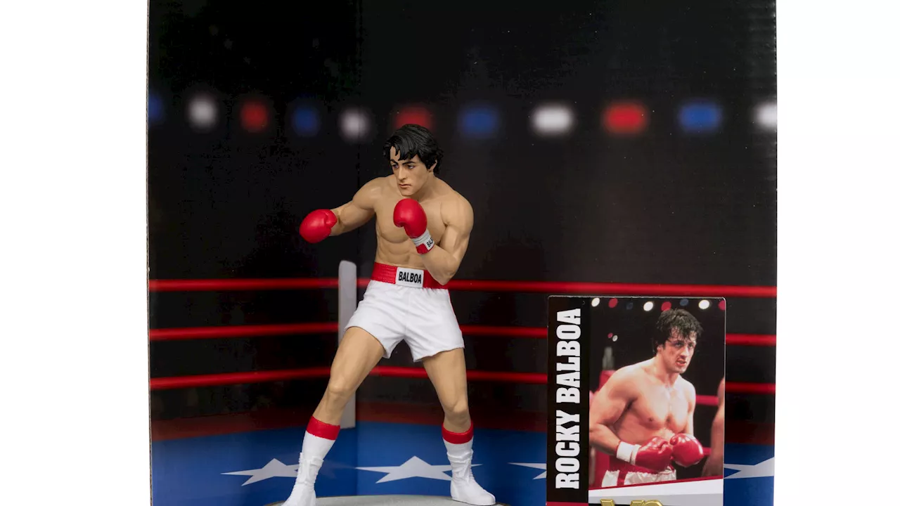 McFarlane Toys Enters the Ring with New Rocky Balboa Maniacs Statue