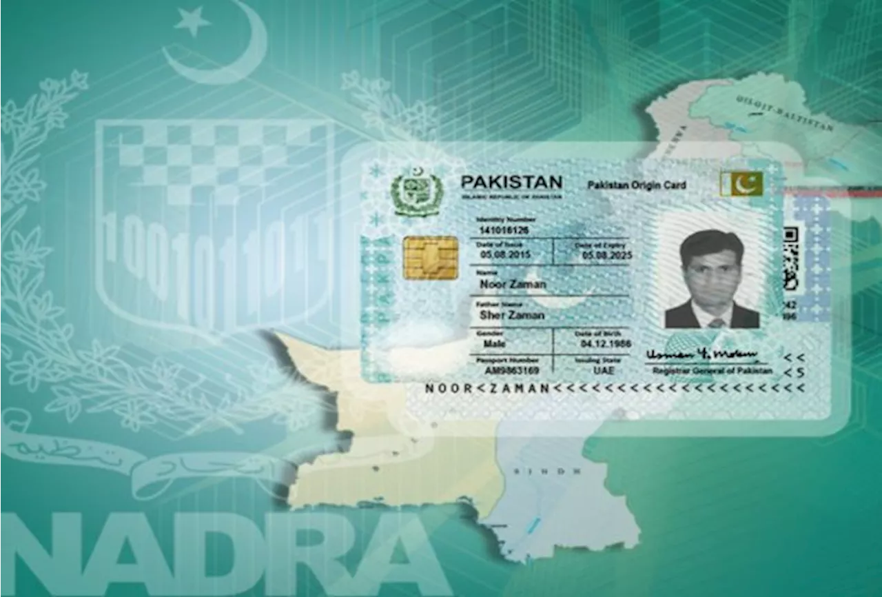 NADRA Reduces Delivery Time for Urgent ID Cards to 15 Days!