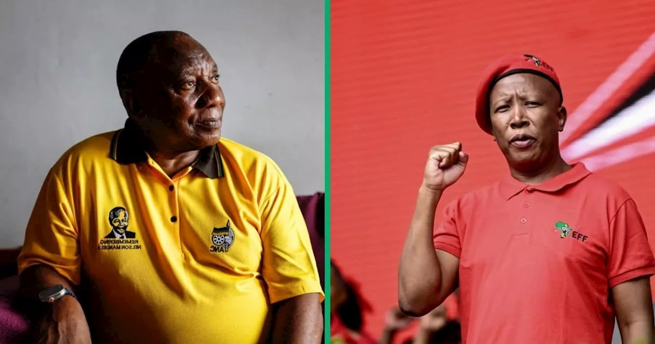 Cyril Ramaphosa and Julius Malema Visit Moria During Easter Weekend