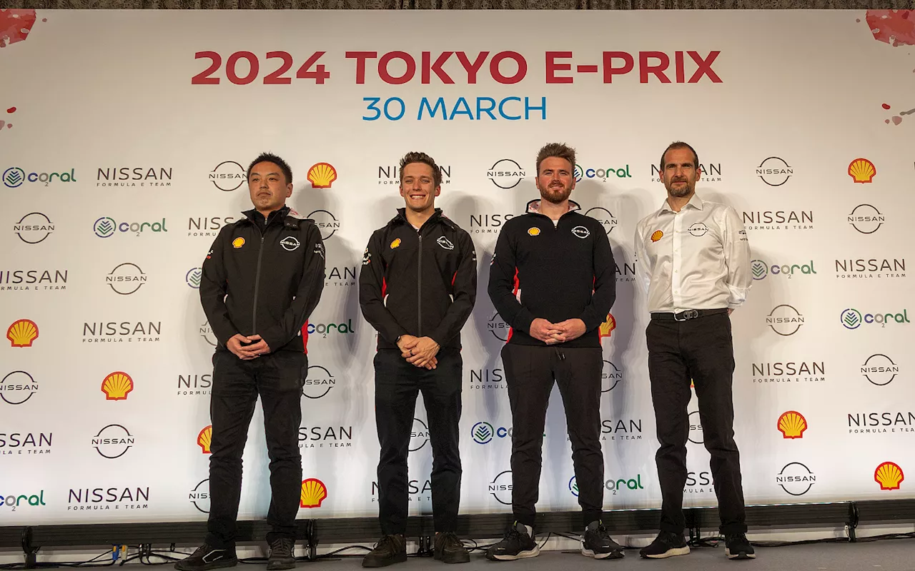 日産、フォーミュラE第5戦「2024 TOKYO E-PRIX」の参戦会見 2030年までのフォーミュラE継続参戦を発表