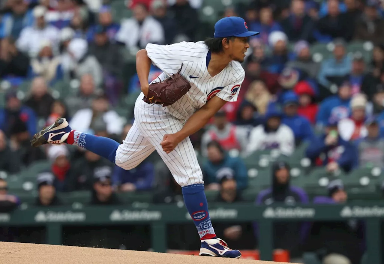 Shota Imanaga’s stellar MLB debut fuels Chicago Cubs’ 5-0 win over Colorado Rockies