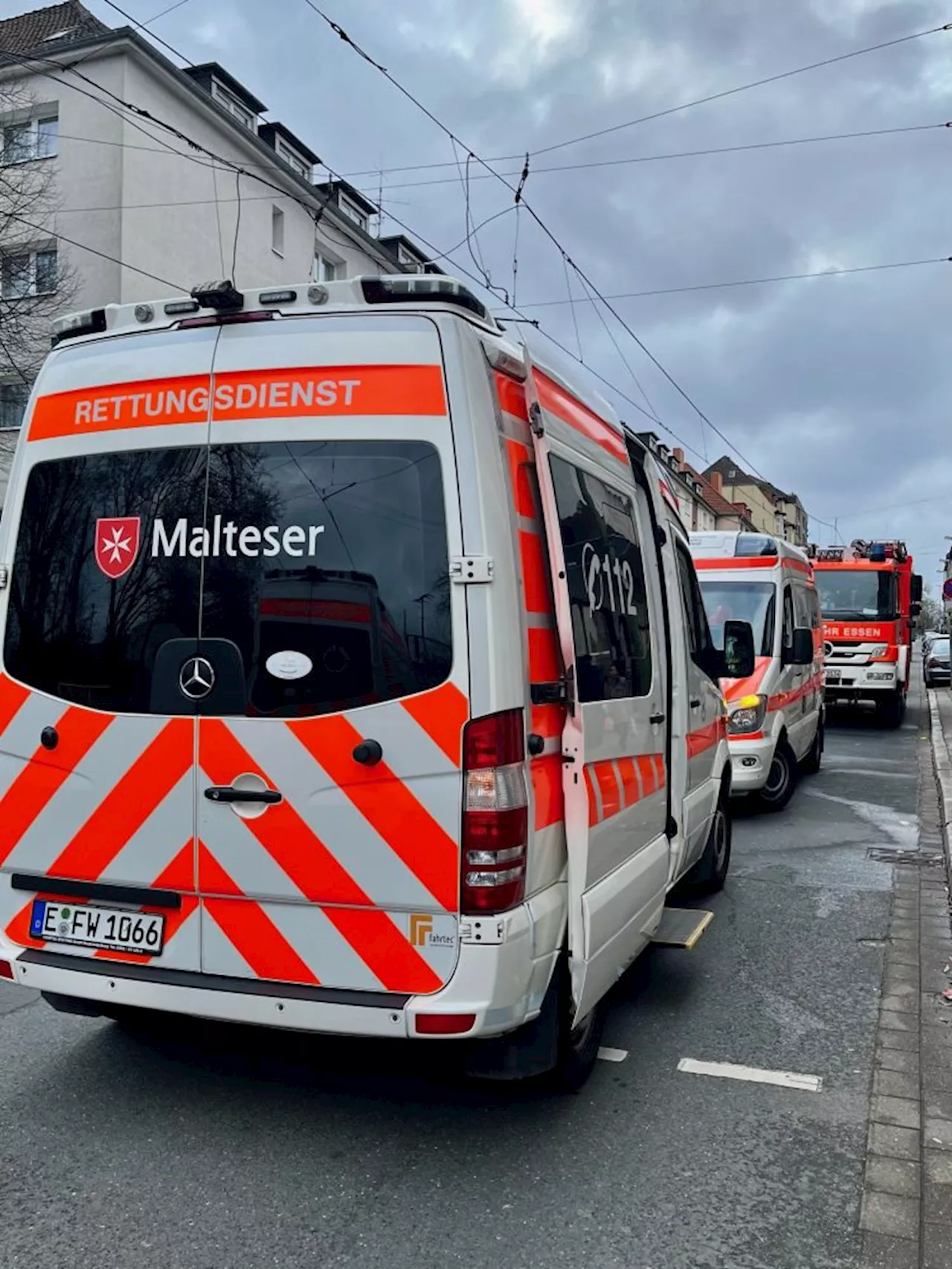 Brand in Essener Wohn- und Geschäftsgebäude