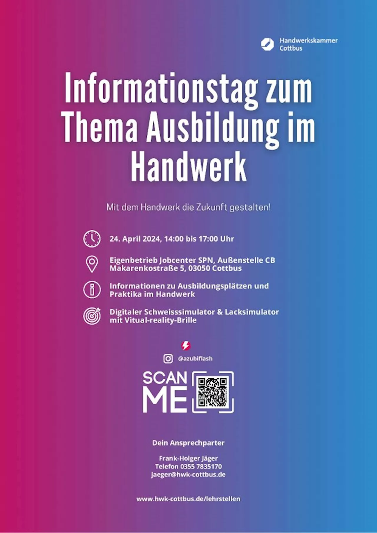 Jugendliche aufgepasst: Infos für eine gute Zukunft in Spree-Neiße am 24. und 25. April