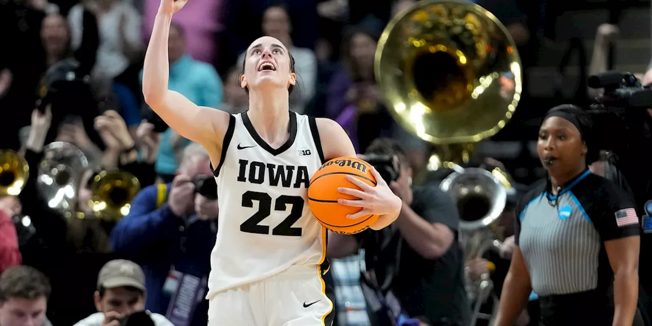 Caitlin Clark leads Iowa back to Final Four in 94-87 win over defending champ LSU