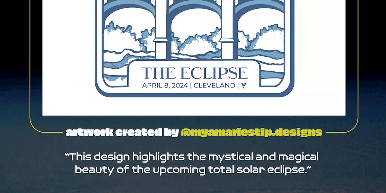 Solar Eclipse T-shirts Designed by Cleveland Art Students to Support Canalway Partners