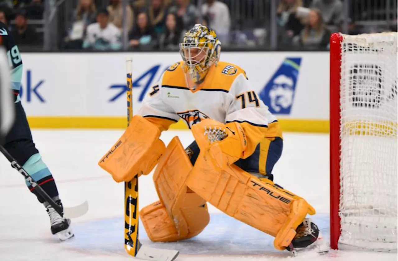 Bruins vs Predators Odds, Picks, and Predictions Tonight: Saros Stands Tall In Net