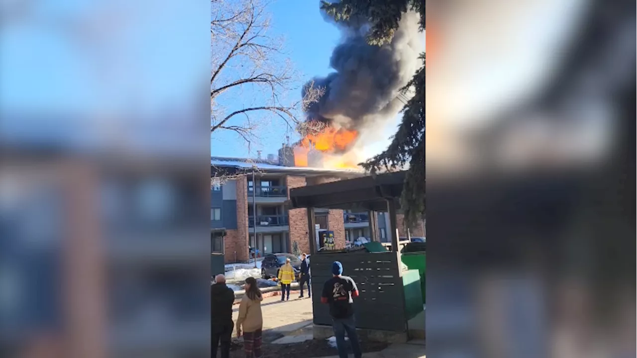 Dozens displaced after fire significantly damages Deer Run apartment building