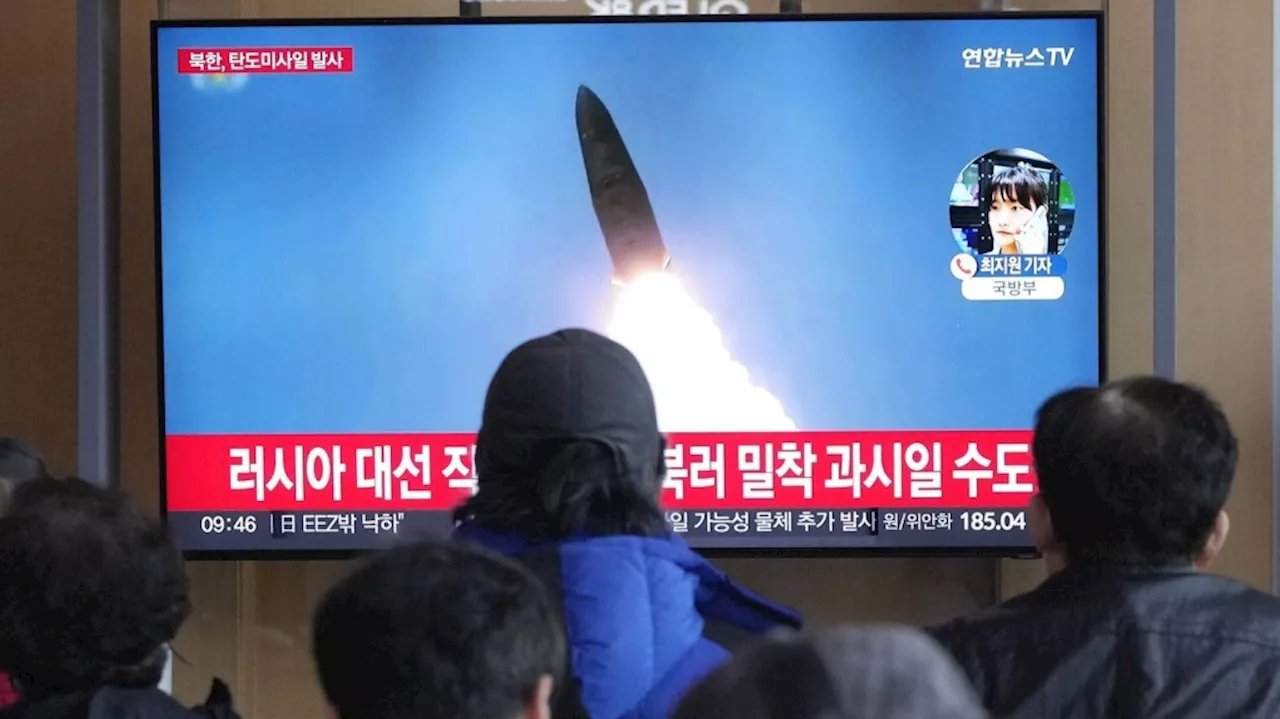 South Korea says North Korea has fired intermediate range missile into its eastern waters