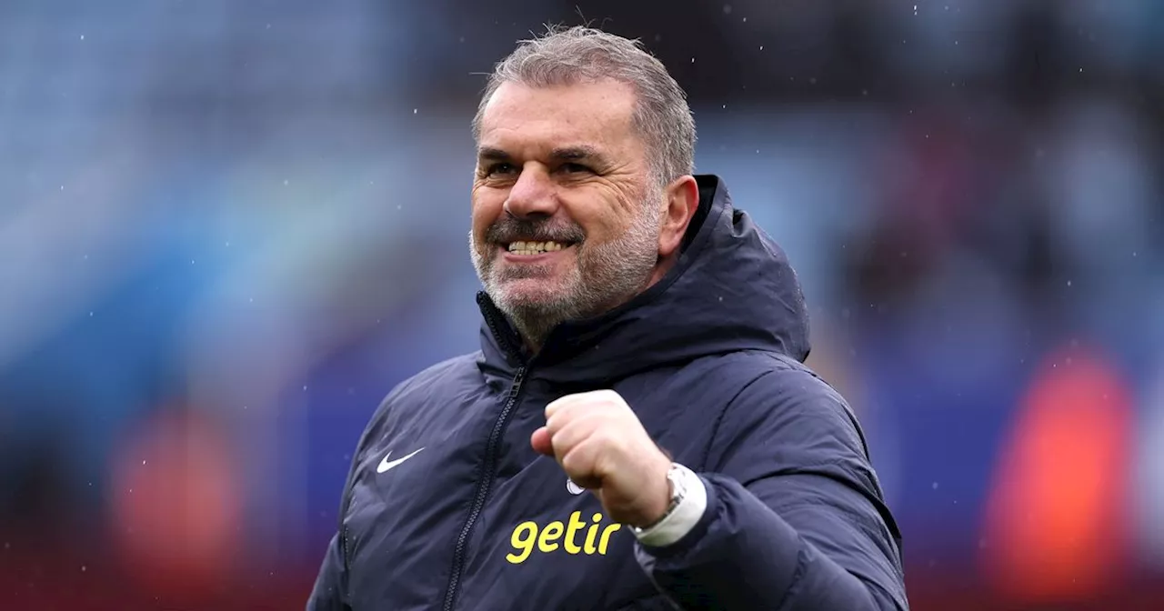 Ange Postecoglou wants Tottenham fighting for Premier League title next season