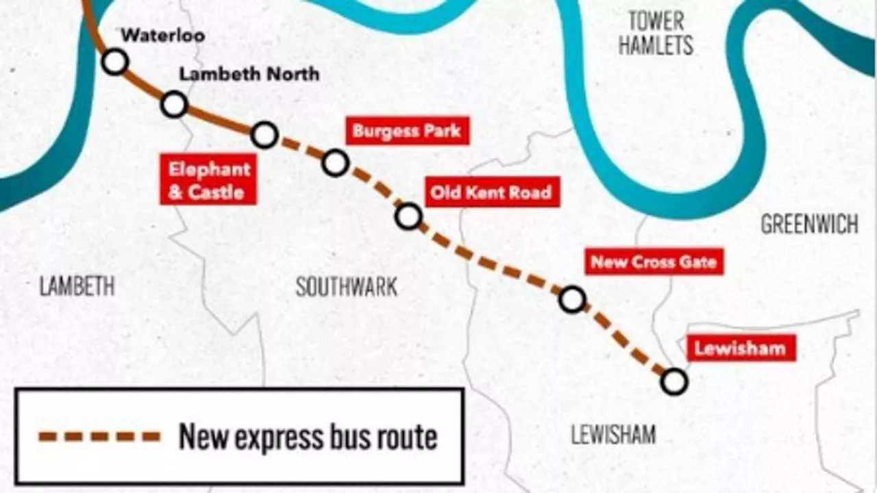 Sadiq Khan faces backlash after unveiling plans for 'Bakerloop Express' bus service instead of £10bn...