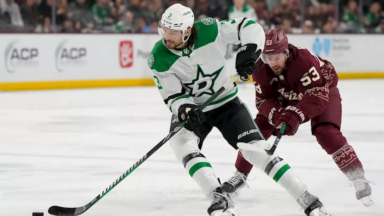 Chris Tanev avoids major injury, skates at Stars practice Tuesday