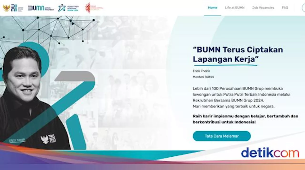 Jadwal Pengumuman Hasil Seleksi Administrasi Rekrutmen Bersama BUMN 2024, Catat!