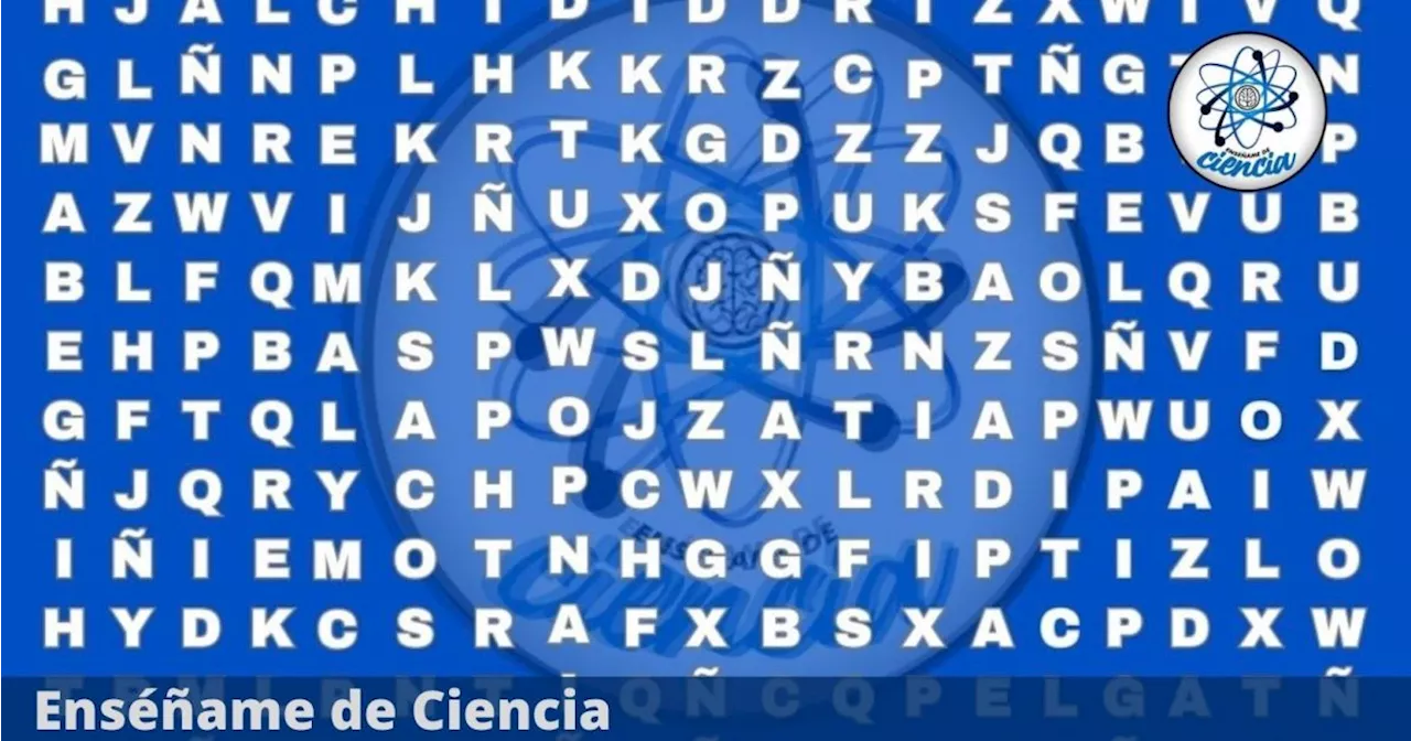 Acertijo visual DIFÍCIL: Encuentra la palabra «NUBE» en la sopa de letras en 7 segundos